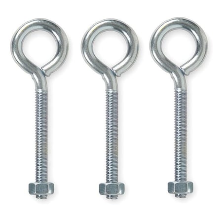 Routing Eye Bolt Without Shoulder, 1/4