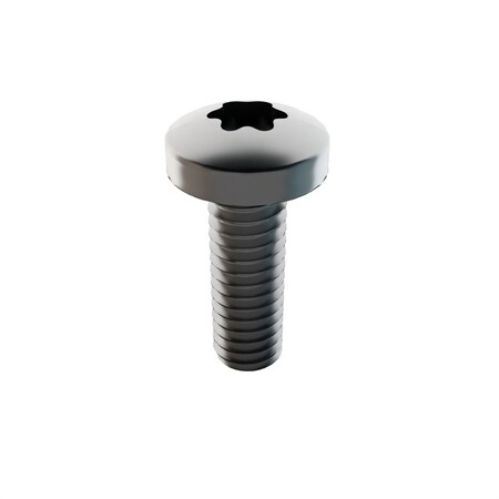 #8-32 x 1/2 in Torx Pan Machine Screw, Plain 18-8 Stainless Steel, 5 PK MPN:31-P6P-8C-50