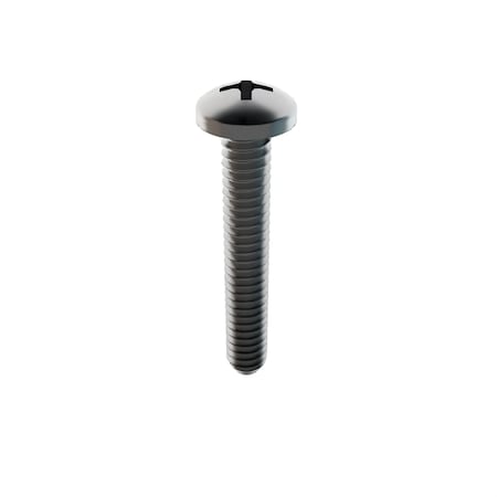 #10-32 x 1 1/4 in Phillips Pan Machine Screw, Plain 18-8 Stainless Steel, 25 PK MPN:31-PP-10F-125