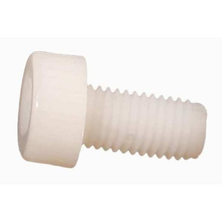 #4-40 Socket Head Cap Screw, Socket, Plain Nylon, 3/16 in Length, 40 PK MPN:3404400018
