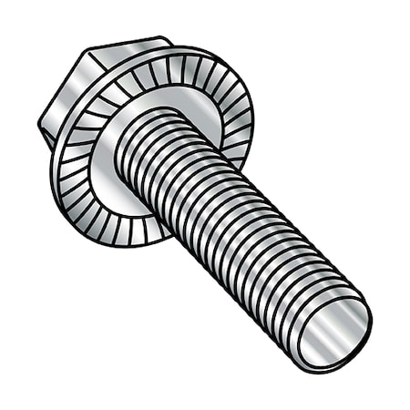 3/8-16in x 1-1/2in Flange Bolts, 18-8 Stainless, 300 PK MPN:3724MWW188