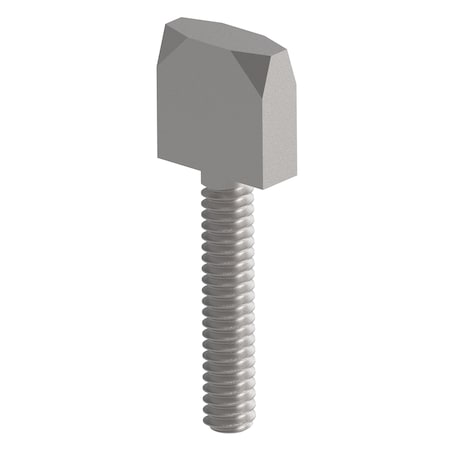 Thumb Screw, No. 6-32 Thread Size, Plain 18-8 Stainless Steel, 1/2 in Head Ht, 1/2 in Lg, 5 PK MPN:4015-SL