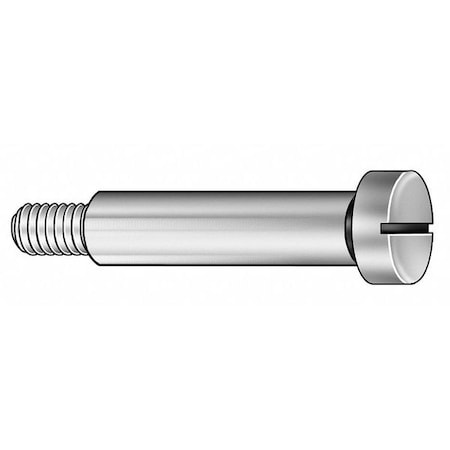 Precision Shoulder Screw, #10-32 Thr Sz, 1/4 in Thr Lg, 1-1/4 in Shoulder Lg, 18-8 Stainless Steel MPN:4335
