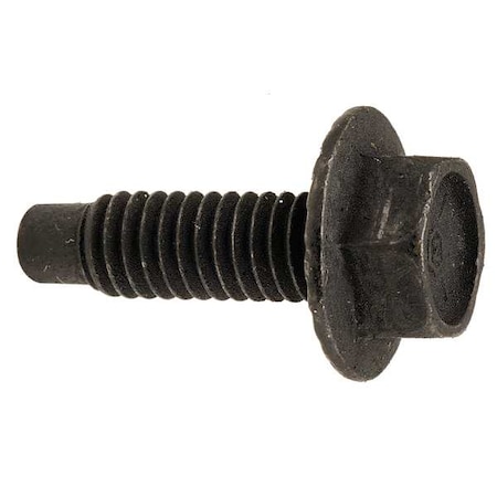 Machine Screw, 1 in, Phosphate Steel, Flange Hex Head External Hex Drive, 50 PK MPN:5RKK5