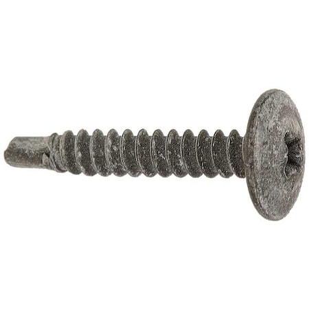 Drywall Screw, #8 x 1 in, Steel, Trim Head Phillips Drive, 100 PK MPN:5RKL3