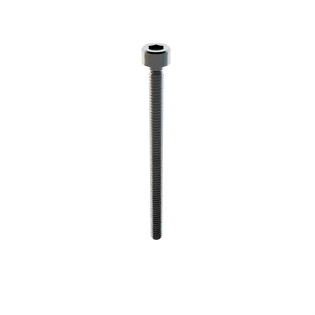 M1.75 Socket Head Cap Screw, Socket, Zinc Plated Steel, 25 mm Length, 100 PK MPN:HC3010025A0-100M2