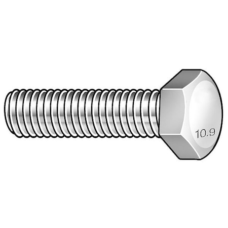 Class 10.9, M14-2.00 Hex Head Cap Screw, Black Oxide Steel, 25 mm L, 25 PK MPN:HC3014025-025P2