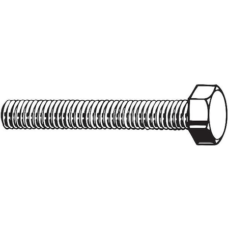 Class 10.9, M30-3.50 Hex Head Cap Screw, Zinc Yellow Steel, 80 mm L MPN:HC30300801