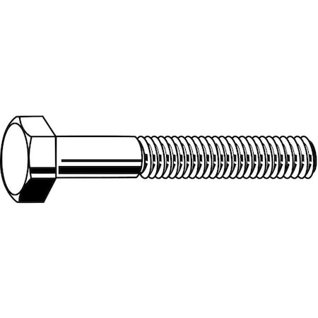 Class 8.8, M16-1.50 Hex Head Cap Screw, Black Oxide Steel, 80 mm L, 10 PK MPN:M01060.160.0080
