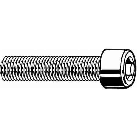 M2-0.40 Socket Head Cap Screw, Socket, Black Oxide Steel, 10 mm Length, 100 PK MPN:M07000.020.0010