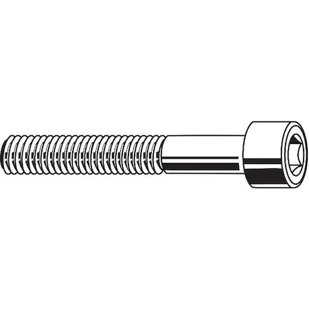 M4-0.70 Socket Head Cap Screw, Socket, Black Oxide Steel, 40 mm Length, 100 PK MPN:M07000.040.0040