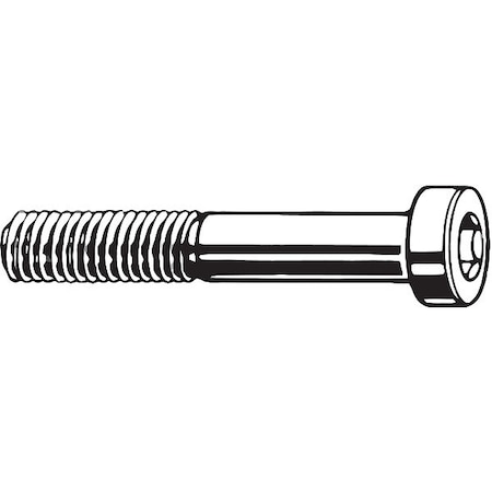 M10-1.50 Socket Head Cap Screw, Socket, Plain Steel, 60 mm Length, 50 PK MPN:M07080.100.0060