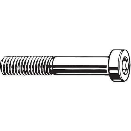 M8-1.25 Socket Head Cap Screw, Low Profile, Plain 18-8 Stainless Steel, 50 mm Length, 50 PK MPN:M51040.080.0050