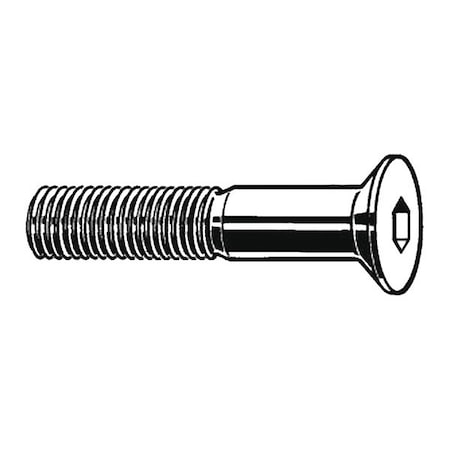M6-1.00 Socket Head Cap Screw, Flat, Plain 18-8 Stainless Steel, 18 mm Length, 50 PK MPN:M51060.060.0018