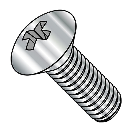 M5-0.80 x 12 mm Phillips Oval Machine Screw, Plain A2 Stainless Steel, 4000 PK MPN:M512D966A2