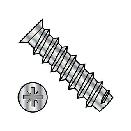 Wood Screw, M6.3, 11.5 mm, Nickel Steel Flat Head Pozidriv Drive, 8000 PK MPN:M6.311.5DEZF