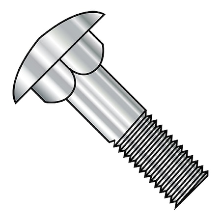 Carriage Bolt, 35 mm L, 316 Stainless Steel, Plain, 200 PK MPN:M835D603A4