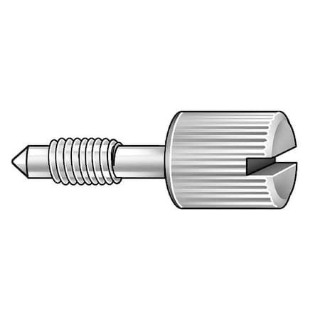 Captive Panel Screw, M3-0.50 Thrd Sz, 14.5 mm Lg, 3 13/64 mm Thrd Lg, Knurled, Plain MPN:MPS3