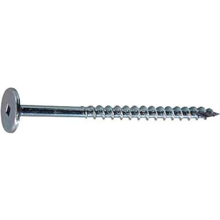 Wood Screw, #10, 3-7/16 in, Zinc Plated Steel Flat Head Torx Drive, 1000 PK MPN:PHZ8.3.5 -1000PC