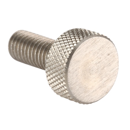 Thumb Screw, M6-1.00 Thread Size, Round, Plain 18-8 Stainless Steel, 6 mm Head Ht, 16 mm Lg, 5 PK MPN:RMM3485-SS