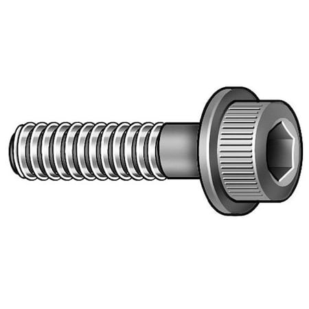 M10-1.50 Socket Head Cap Screw, Socket Flanged, Black Oxide Steel, 40 mm Length, 5 PK MPN:SCFS210040-005P1