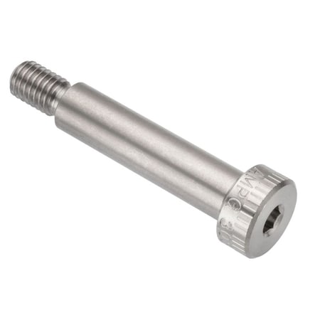 Shoulder Screw, M8-1.25 Thr Sz, 13 mm Thr Lg, 40 mm Shoulder Lg, 18-8 Stainless Steel MPN:STR601M10X40
