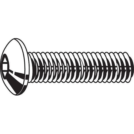 #6-32 Socket Head Cap Screw, Button, Zinc Plated Steel, 5/8 in Length, 100 PK MPN:U07151.013.0062