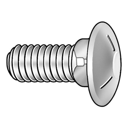 Carriage Bolt, Square Neck, 5/16