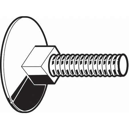 Elevator Bolt, 3/8