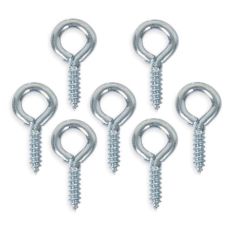 Eye Bolt 5/32 in ID, Steel, Zinc Plated, 20 PK MPN:U17210.014.0062