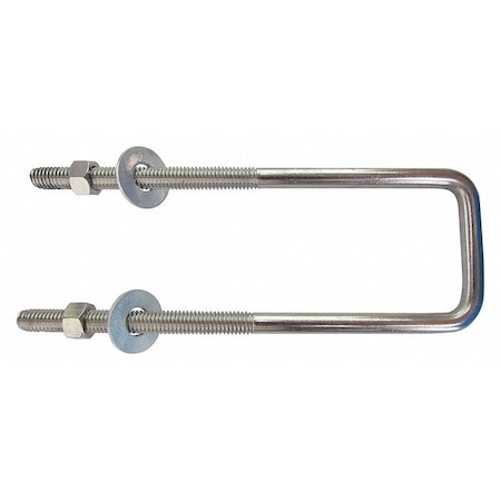Square U-Bolt, 3/8