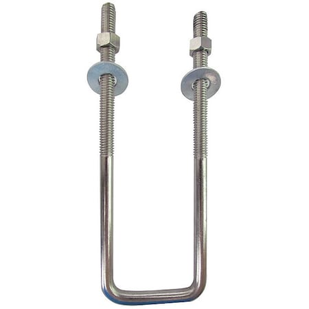Square U-Bolt, 3/8