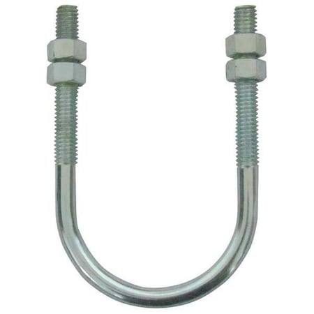 Round U-Bolt, 5/8
