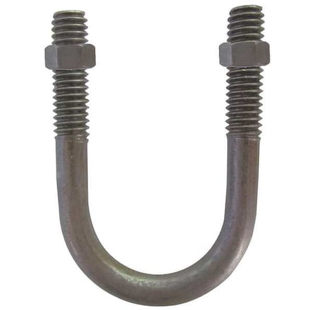 Round U-Bolt, 1/2