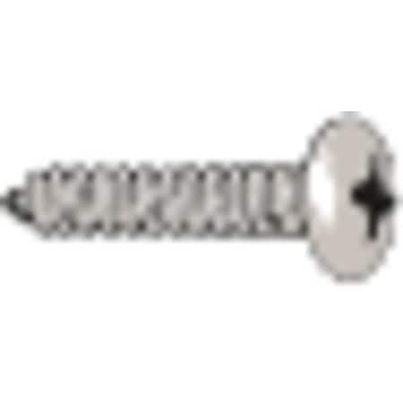 Sheet Metal Screw, #12 x 5/8 in, Zinc Plated Steel Pan Head Combination Phillips/Slotted Drive MPN:U26661.021.0062