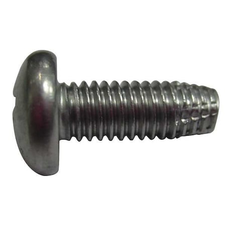 Thread Cutting Screw, #6 x 3/4 in, Plain Stainless Steel Pan Head Phillips Drive, 100 PK MPN:U27102.013.0075