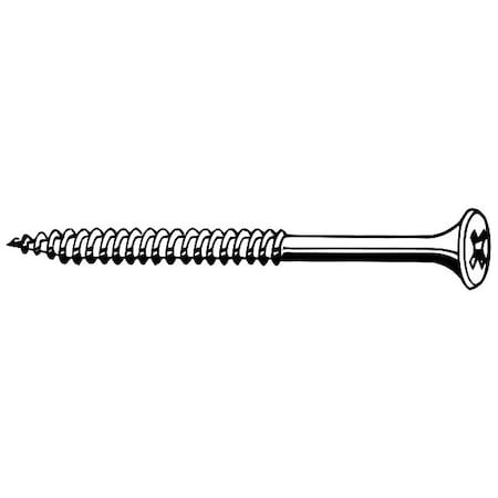 Drywall Screw, #6 x 3/4 in, Steel, Flat Head Phillips Drive, 500 PK MPN:U31300.013.0075
