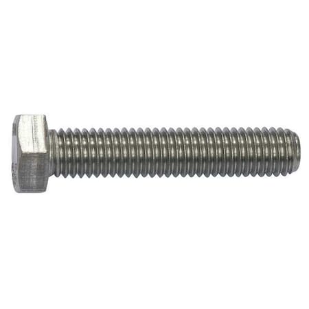 #10-32 x 5/8 in Hex Hex Machine Screw, Plain 18-8 Stainless Steel, 100 PK MPN:U51016.019.0063