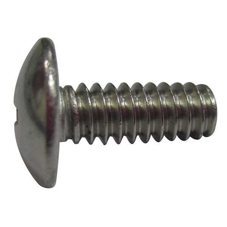 #8-32 x 1 in Phillips Truss Machine Screw, Plain 18-8 Stainless Steel, 100 PK MPN:U51862.016.0100