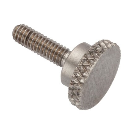 Thumb Screw, #4-48 Thread Size, Round, Plain 18-8 Stainless Steel, 3/16 in Head Ht, 9/16 in Lg MPN:Z2303-SS