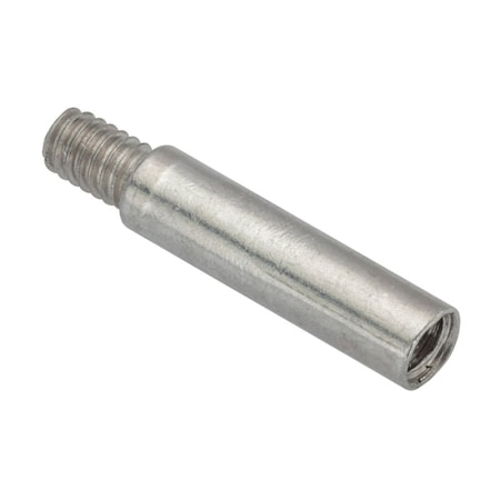Binding Barrel Extension, #8-32, 3/4 in Brl Lg, 0.203 in Brl Dia, Aluminum Plain, 25 PK MPN:Z4372