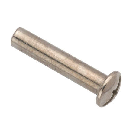 Barrel Bolt, #10-24, 1 1/4 in Brl Lg, 1/4 in Brl Dia, Stainless Steel Plain, 5 PK MPN:Z4420SS