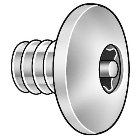 Binding Screw, #10-24 Thd Sz, 18-8 Stainless Steel MPN:Z4582SS