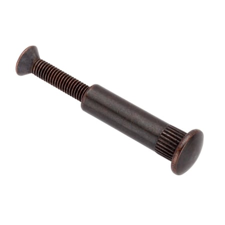 Arch Barrel, #10-32, 1 3/16 in Brl Lg, 5/16 in Brl Dia, Brass Bronze MPN:Z5010