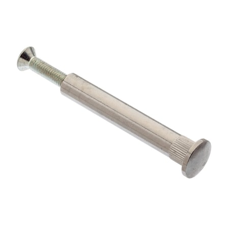 Arch Barrel, #10-32, 2 in Brl Lg, 5/16 in Brl Dia, Brass Chrome-Plated MPN:Z5102