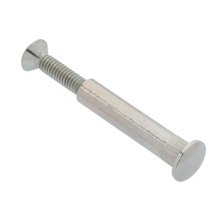 Arch Barrel, #12-24, 1 9/16 in Brl Lg, 5/16 in Brl Dia, Brass Plain MPN:Z5120