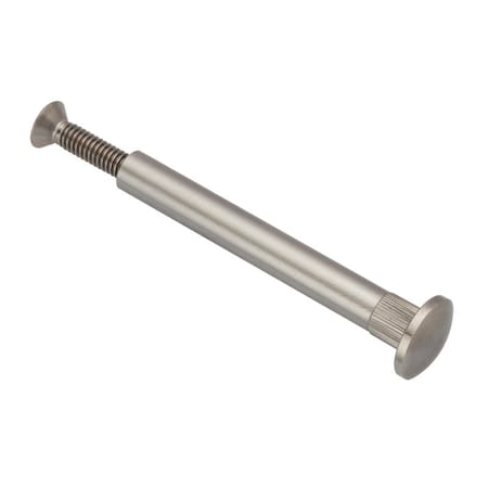 Arch Barrel, #8-32, 2 in Brl Lg, 1/4 in Brl Dia, Stainless Steel Plain MPN:Z5182
