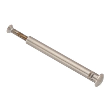 Arch Barrel, #10-32, 3 in Brl Lg, 5/16 in Brl Dia, Stainless Steel Plain MPN:Z5193