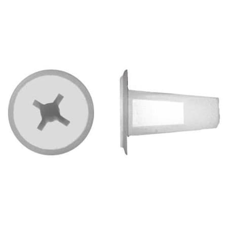 Push-In Rivet Retainer, Round, Nylon, PK50 MPN:1636PK