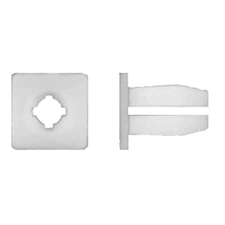 Push-In Rivet Retainer, Round, Nylon, PK100 MPN:1842PK